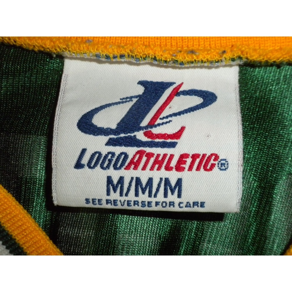 Logo Athletic Green‎ Bay Packers Home Jersey M Robert Brooks Mesh VTG 90's USA - Picture 5 of 7